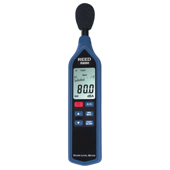 R8060 Sound Level Meter with bar graph, Sound Level Meter, Reed Instruments