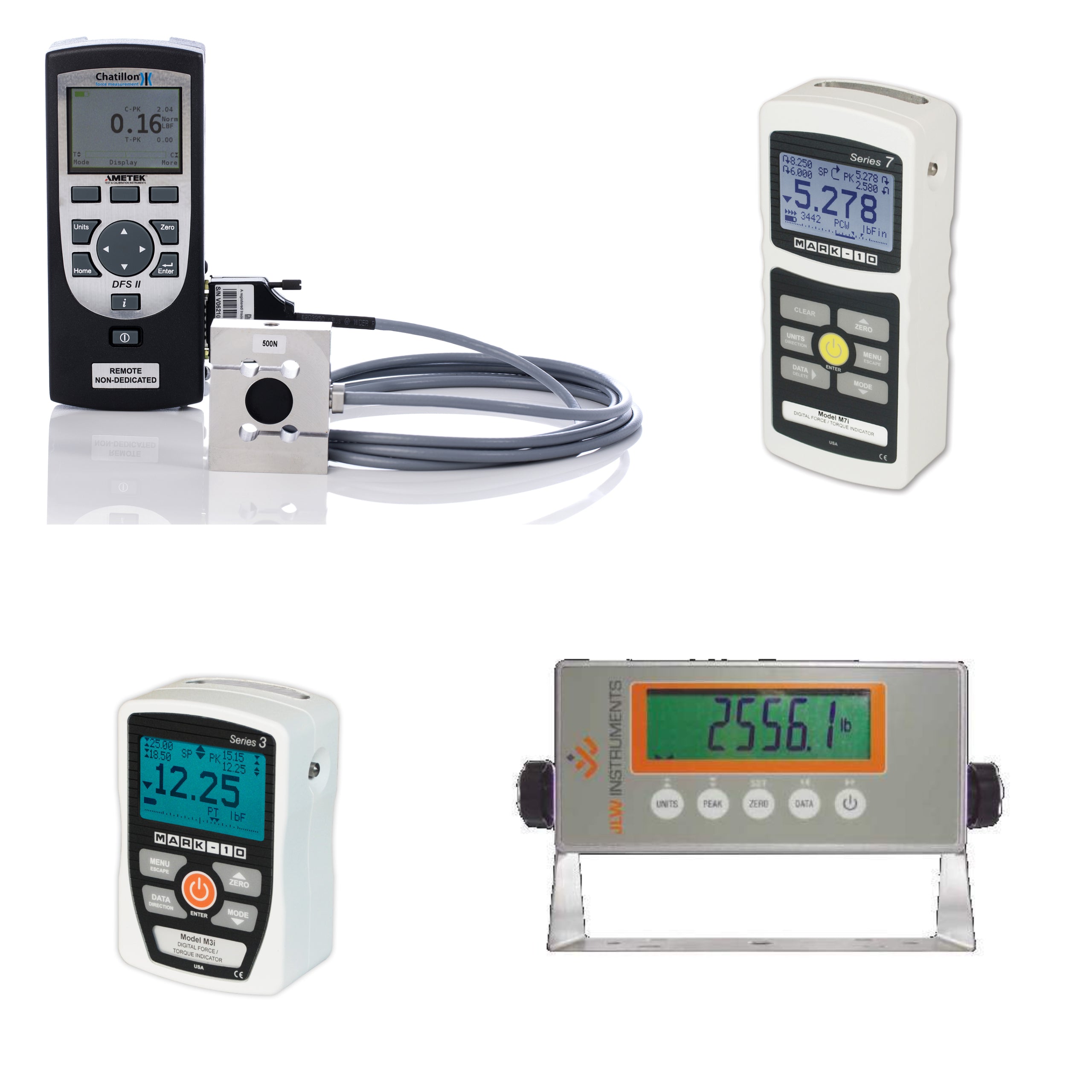Digital Indicators for Force and Torque Sensors