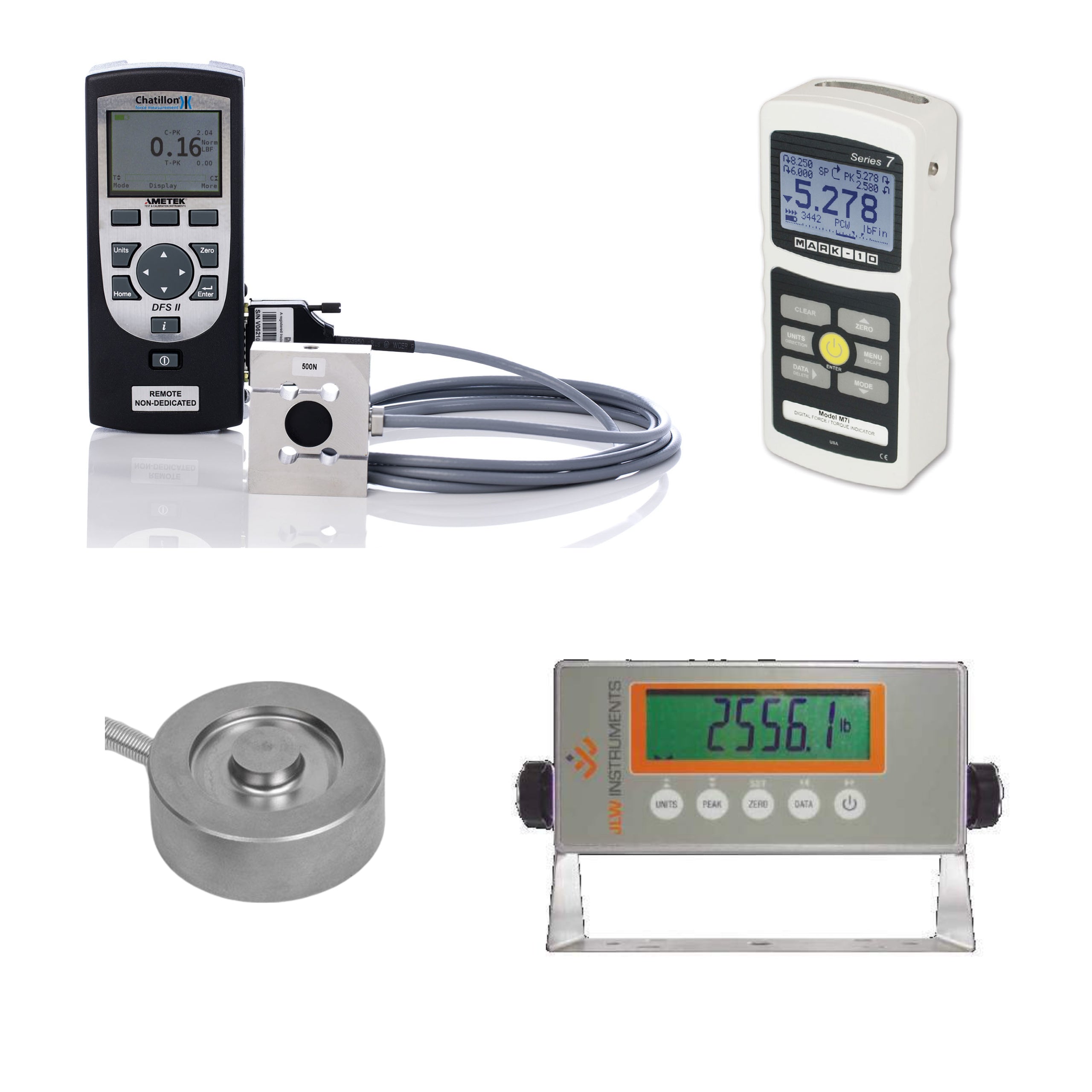 Load Cells & Indicators | Mark-10, Chatillon & Lloyd Instruments | JLW