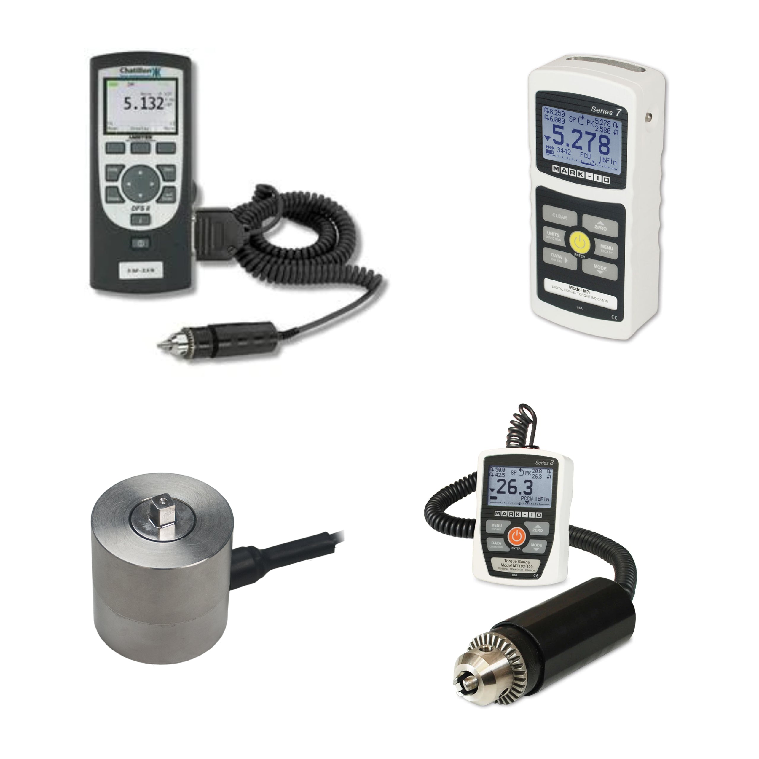 Torque Sensors and Indicators - Mark-10, Chatillon - JLW Instruments