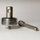 A12-10-32M, 12mm Male Eye End to 10-32 Male Thread Adapter