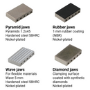 Pneumatic Tensile Side Action Vice Grips 5KN PG1000