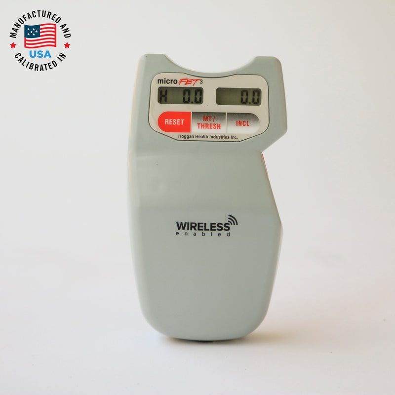 MicroFET3 Muscle Tester with Inclinometer