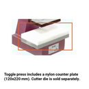 Manual Toggle Press for Sample Die Cutting