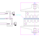 Corrugated Board Pin Adhesion Test Fixture Tappi-T821