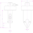 Pneumatic Pincher Tensile Test Grip