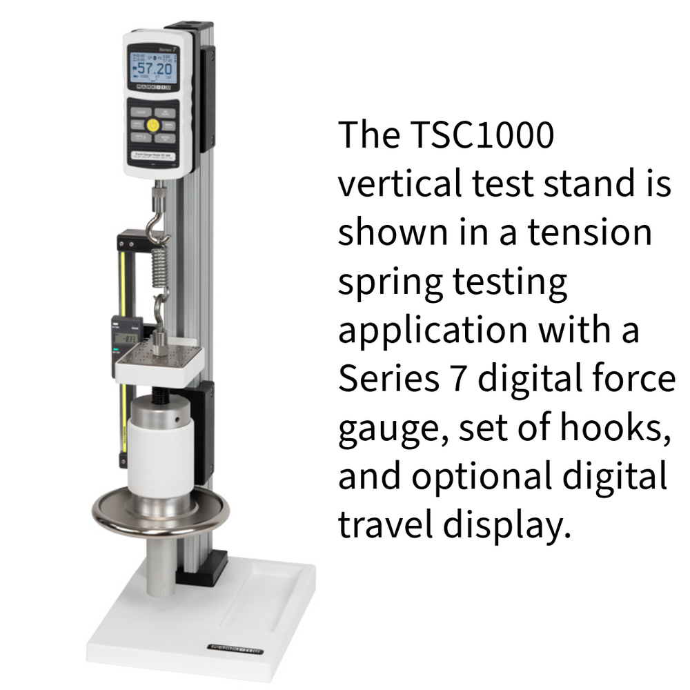 Mark-10 TSC1000 Manual Compression & Tensile Testers | JLW Instruments