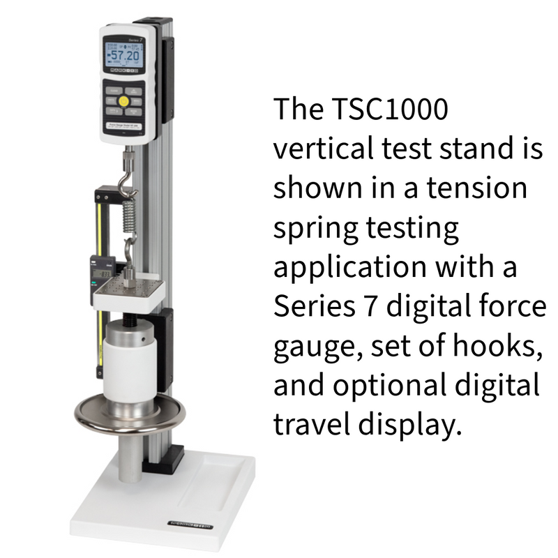 Mark-10 TSC1000 Manual Compression & Tensile Tester (1,000 lbF)