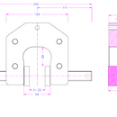 VG4000 Large Capacity Parallel Jaw Vice Grip for High-Force Tensile Applications