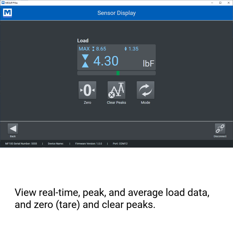 Mark-10 Force or Torque Sensor to PC Interface Adapter, MF100