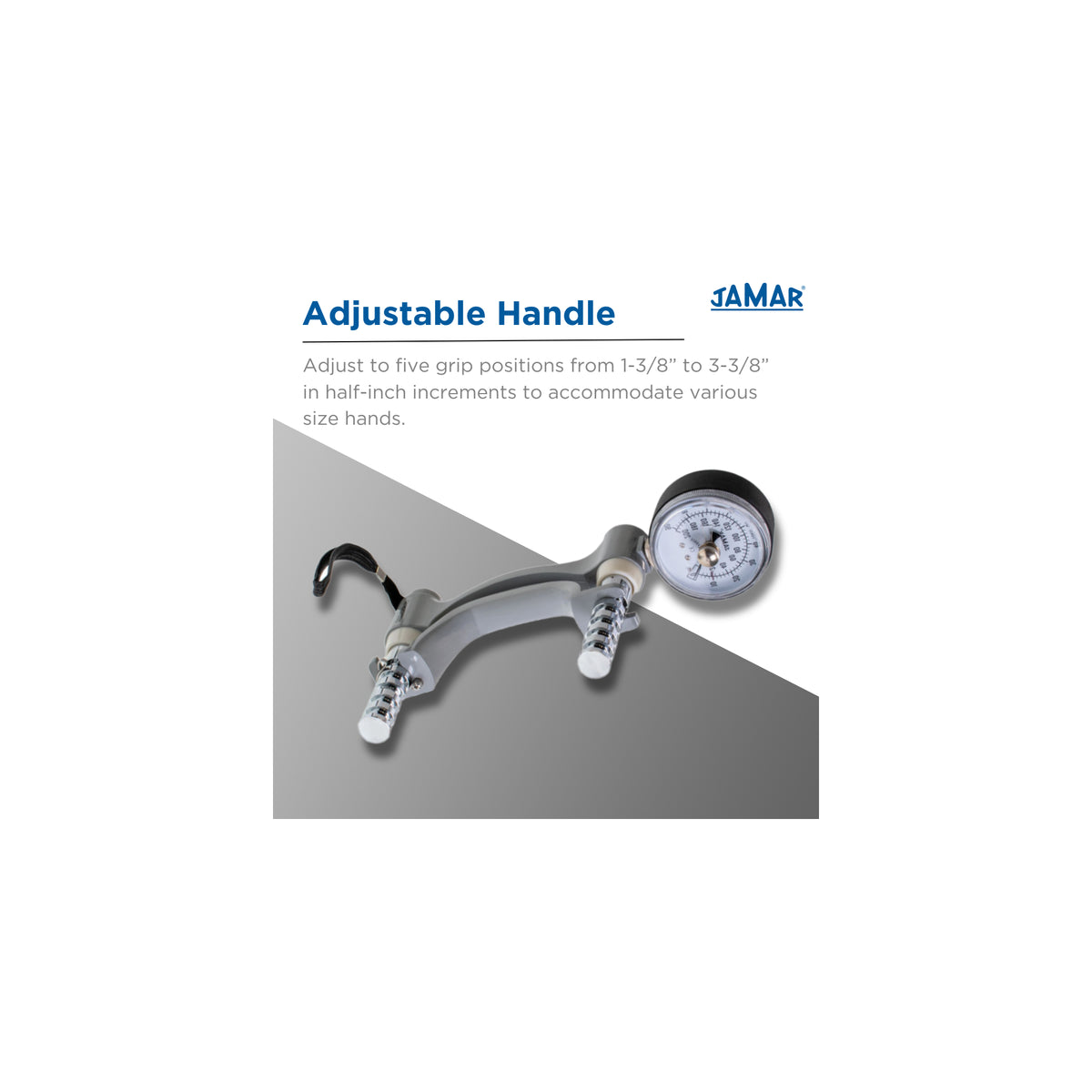 Jamar Hydraulic Hand Dynamometer (5030J1) | JLW Instruments