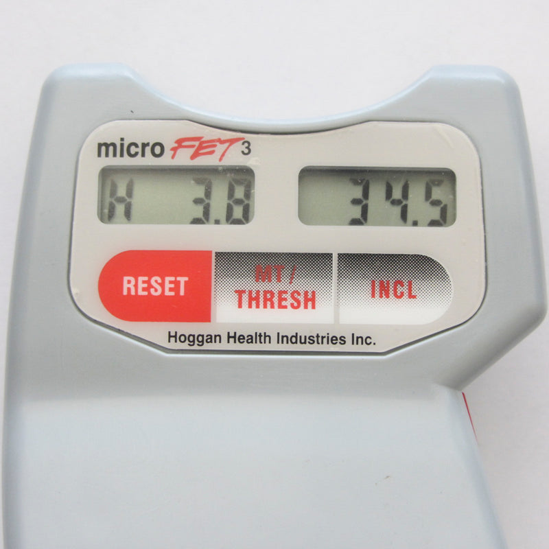 MicroFET3 Muscle Tester with Inclinometer