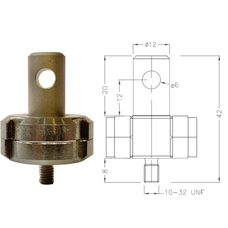 Flexural Testing Fixture - 4 Point Bend - High Capacity - JLW