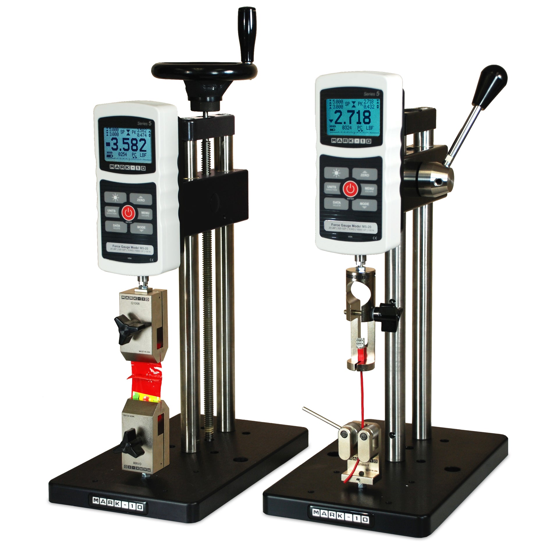 Load Testing Stand Mark-10 ES10 & ES20 Manual Compression & Tensile Testers | JLW