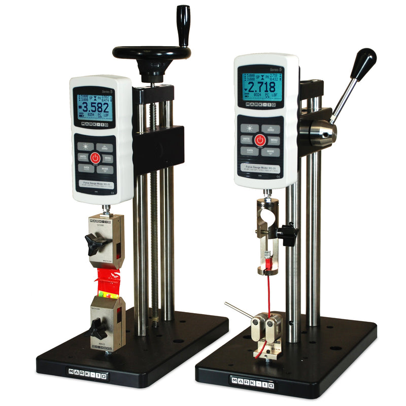 ES10 and ES20, 100 lbF Manual Force Test Stand, Manual Test Stand, Mark-10