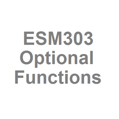 Optional Functions for ESM303, Optional Functions, Mark-10