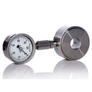 Erichsen Model 343 Hydraulic Force Gauge with Sensor Center Hole, Hydraulic Force Gauge, Erichsen