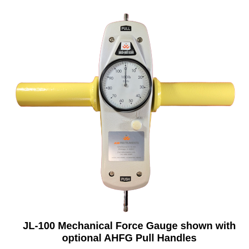 JL Series Mechanical Force Gauge<br> ISO 17025 accredited calibration w/ data included, Mechanical Force Gauges, JLW Instruments