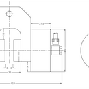 PG201 Pneumatic Vice Grips with Micro-Switch and Jaw Face Choices, Pneumatic Grips, JLWForce