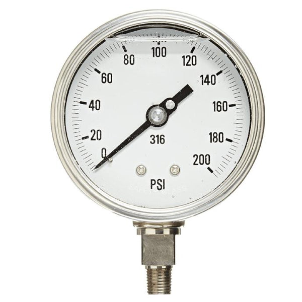 4001-4LG-GF Pressure Gauge, Pressure Gauge, PIC