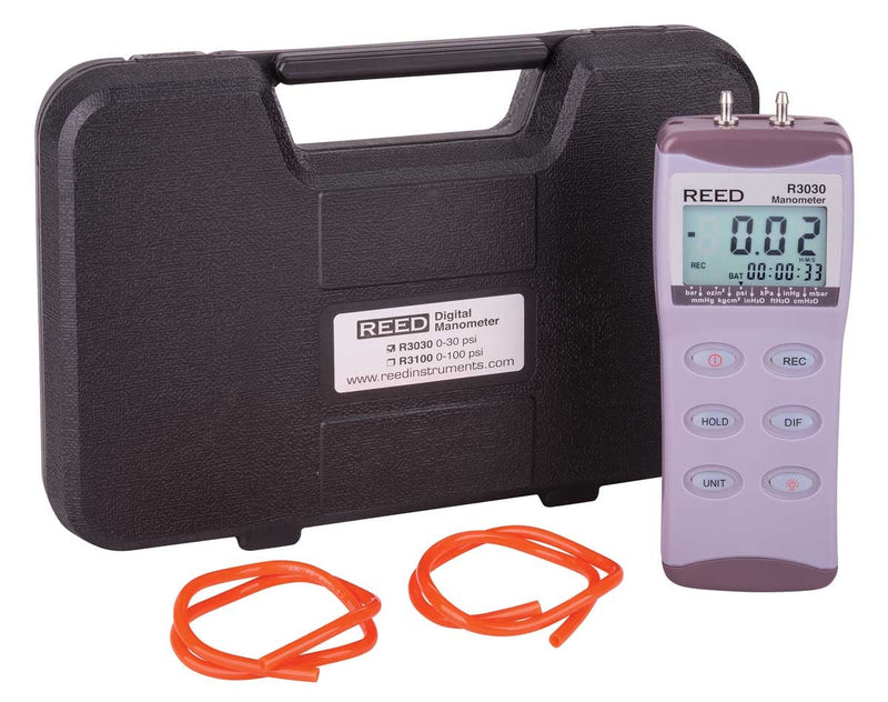 R3030<br> Digital Manometer, Digital Manometer, Reed Instruments