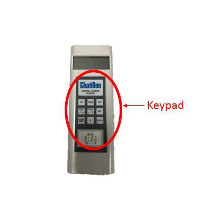 SPK-DFGS-023<br> Keypad, Keypad, Chatillon