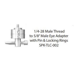 Chatillon Eye Ends Thread to Eye End Conversion, Male Eye End to Thread Adapters, Chatillon