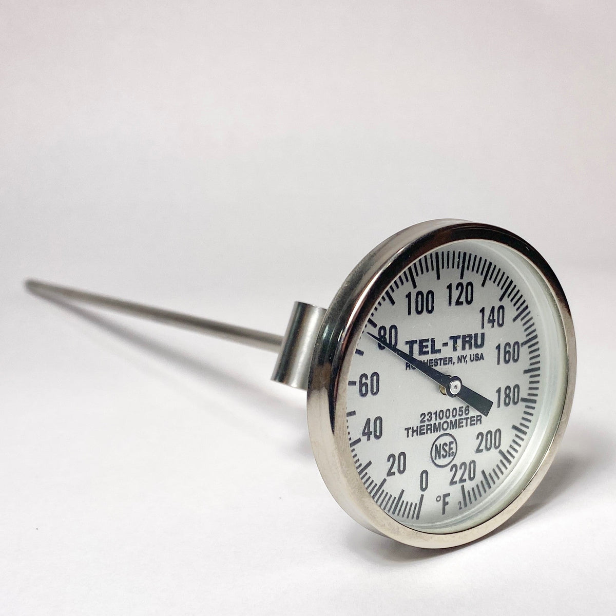 Industrial Thermometer Tel-Tru GT300R Bi-Metal Process Thermometer ...
