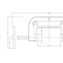 VG1000-S100, 100mm Opening Vice Grips, Vice Grips, JLWForce