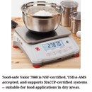 V71P15T (30031830)<br> Valor 7000 Food Scale, Bench Scale: Food Safe, OHAUS