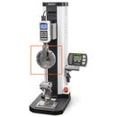 G1093 wire terminal grip pulling crimp off during a pull off test on a motorized test stand.